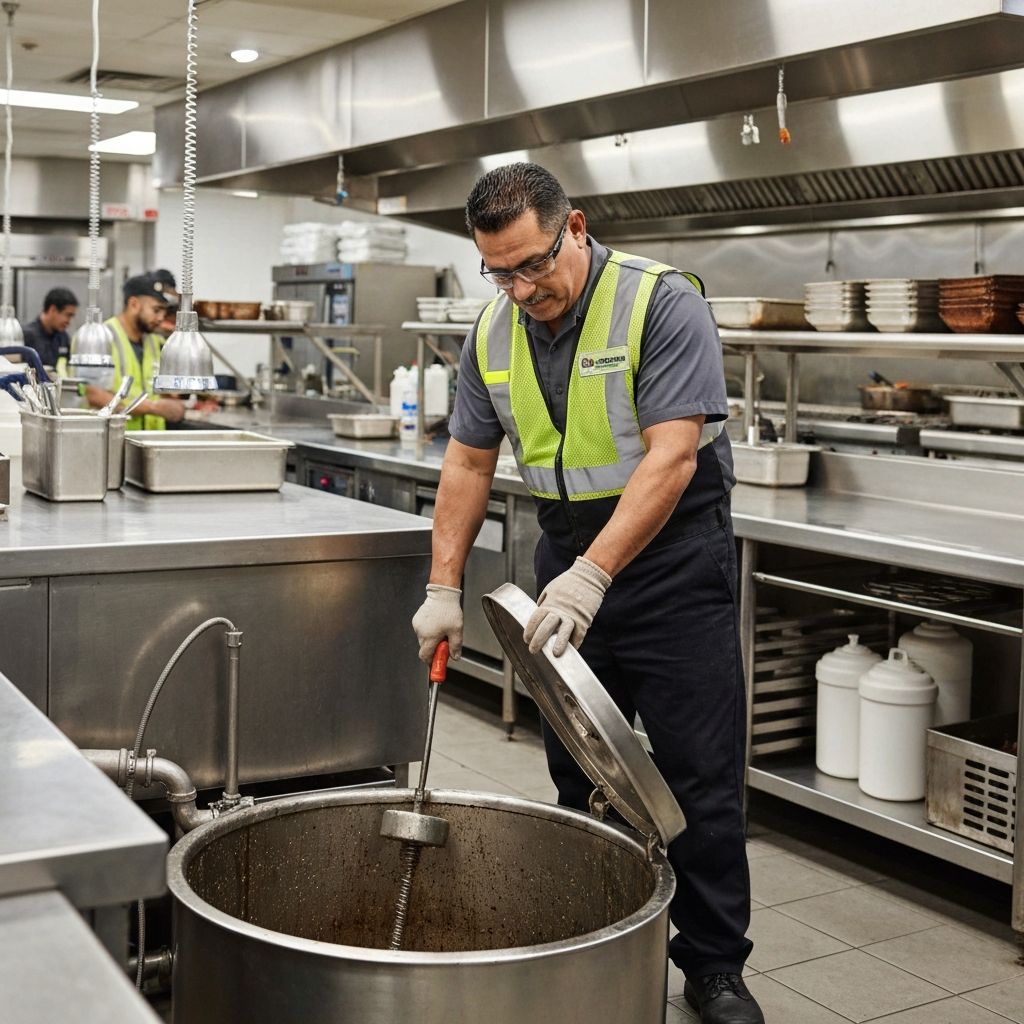 Limpeza de Caixa de Gordura